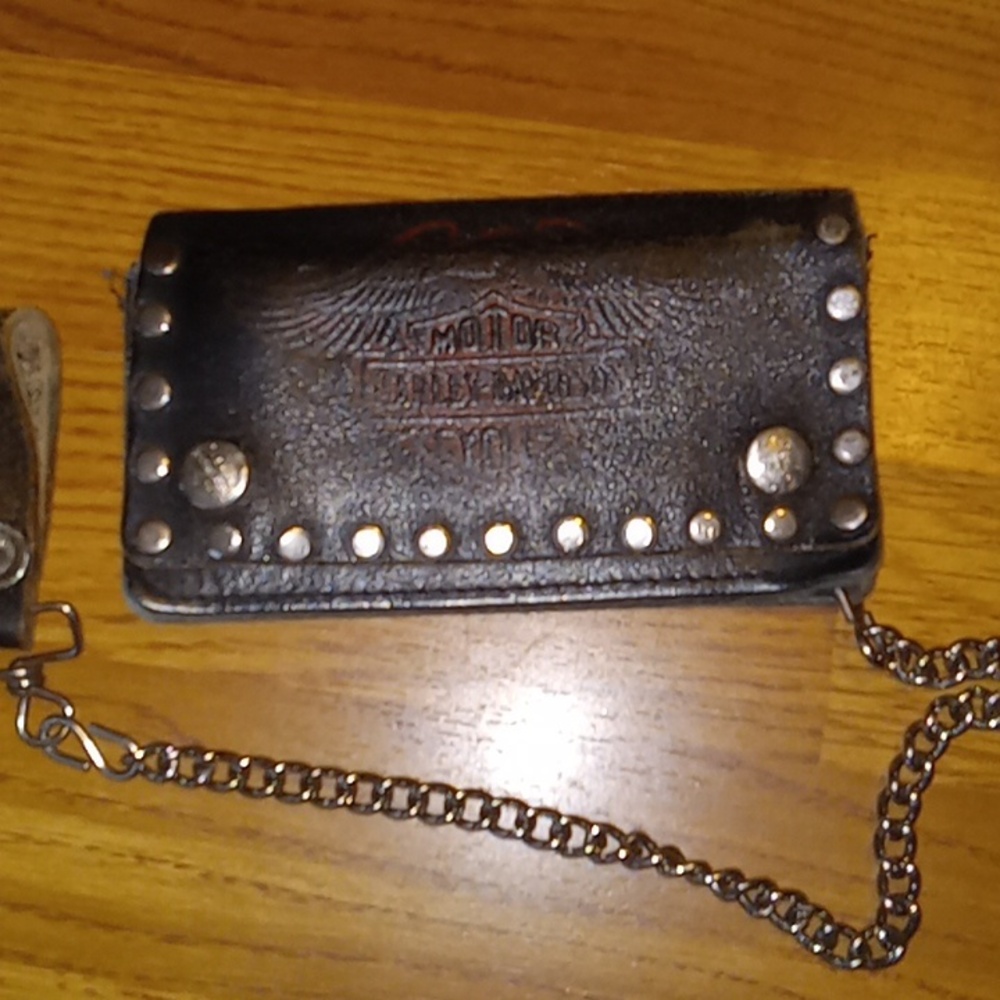 Vintage harley davidson wallet